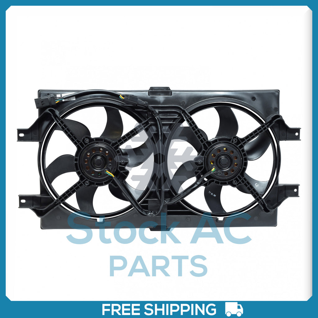 A/C Radiator-Condenser Fan for Chrysler 300M, Concorde, LHS / Dodge Intrep... QU - Qualy Air
