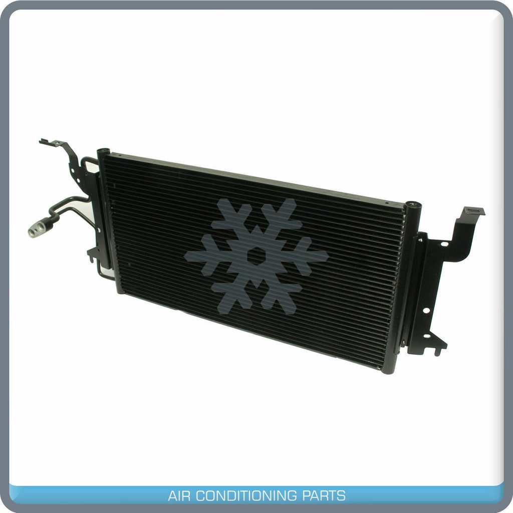New A/C Condenser for Cadillac DeVille, Eldorado, Seville - 1996 to 2002 - Qualy Air