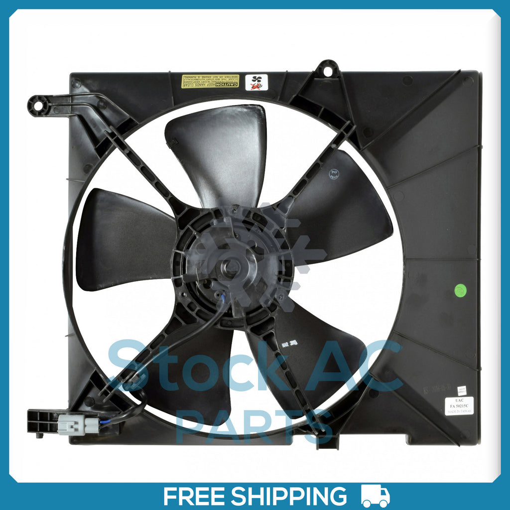 New A/C Radiator-Condenser Fan fits Chevrolet Aveo - 2005 to 2009 - OE# 93740672 - Qualy Air