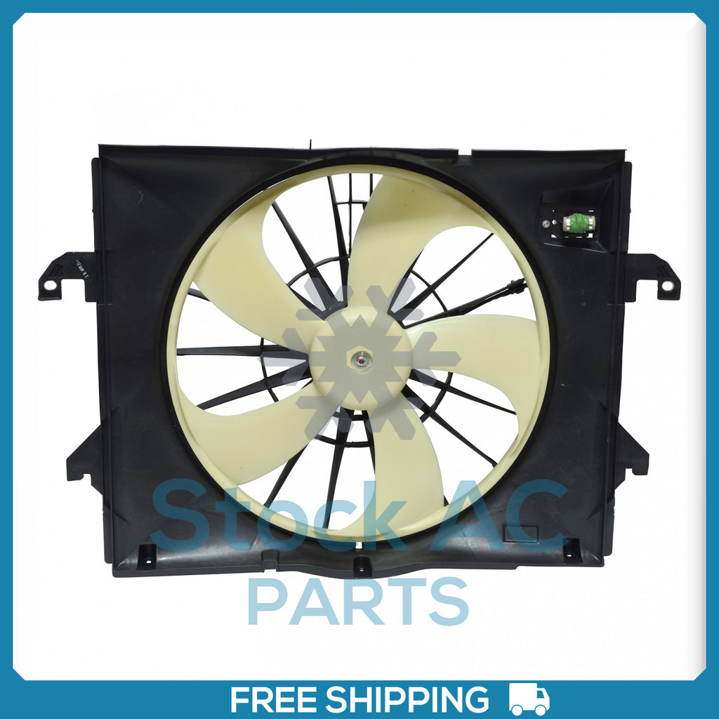 New A/C Radiator-Condenser Fan for Dodge Ram 2009 to 10 / Ram 1500 2011 to 12 - Qualy Air