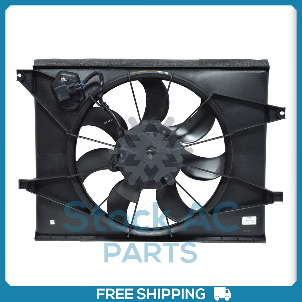 A/C Radiator-Condenser Fan for Soul QU - Qualy Air