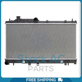 NEW Radiator for Subaru Crosstrek, Forester, Impreza, Legacy, Outback, XV.. - Qualy Air