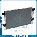 A/C Condenser for Hino 145, 165, 185, 238, 258, 258LP, 268, 308, 338, FA15..