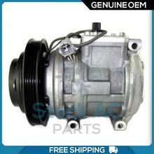 Load image into Gallery viewer, A/C Compressor OEM Denso 10PA15C for Geo Prizm / Toyota Corolla QR - Qualy Air