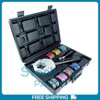 A/C HYDRAULIC HOSE CRIMPING TOOL FULL KIT - AIR CONDITIONING REPAIR - Qualy Air