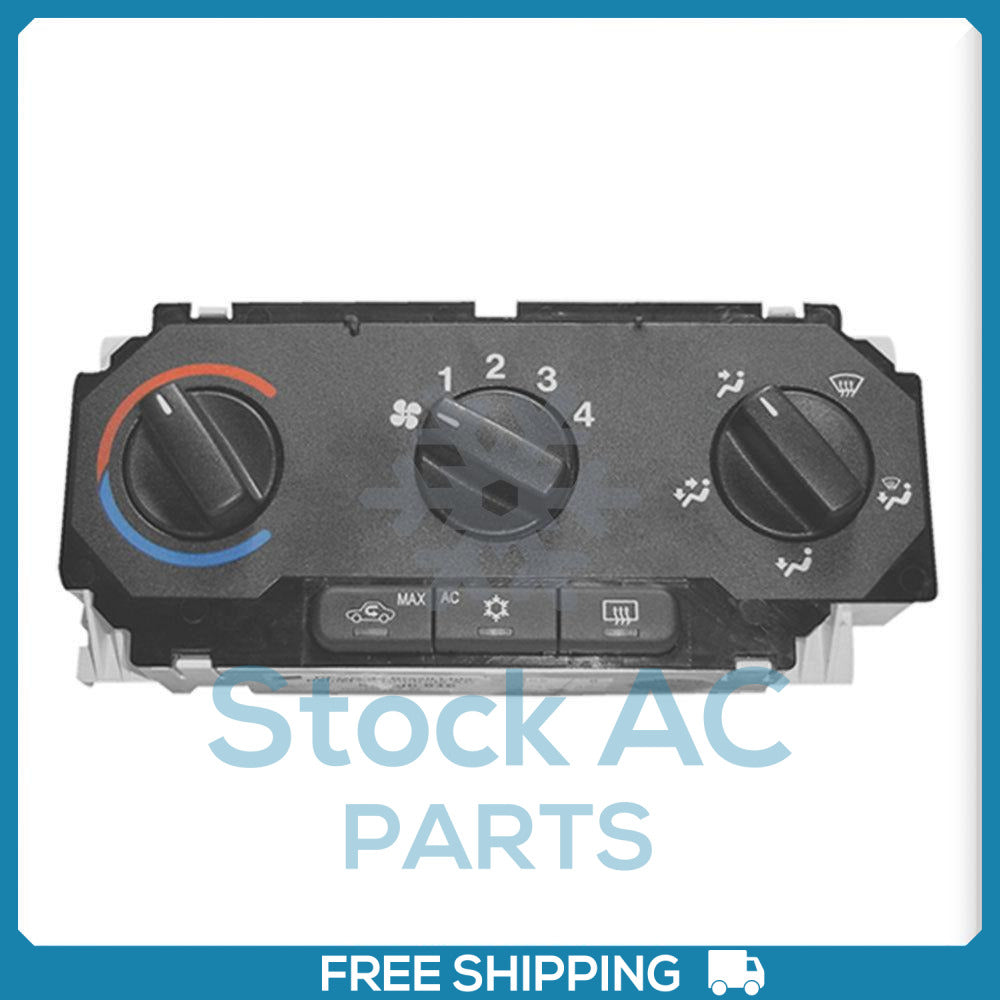 New OEM A/C Control Switch Panel for Opel Astra 1998 to 2005 - OE# 24463629 - Qualy Air