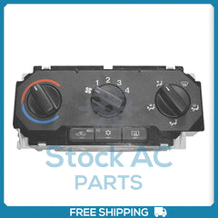 New OEM A/C Control Switch Panel for Opel Astra 1998 to 2005 - OE# 24463629