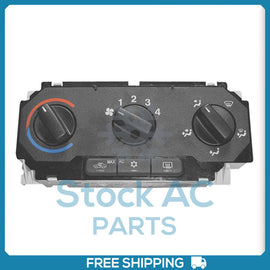 New OEM A/C Control Switch Panel for Opel Astra 1998 to 2005 - OE# 24463629 - Qualy Air