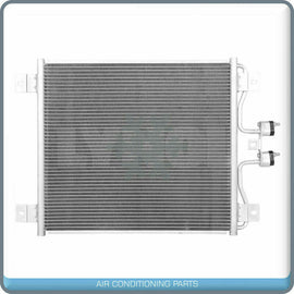 A/C Condenser fits Ford F650, F750 / International Harvester 7300, 7400, 75... - Qualy Air