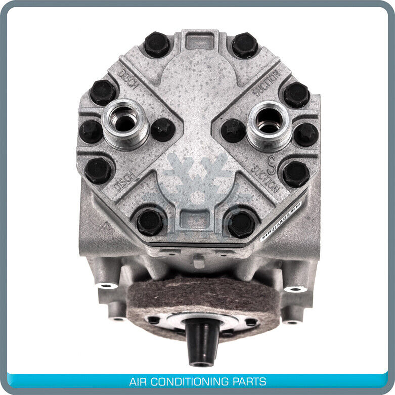 A/C Compressor York Tube-o fits American / Case IH / International / Jeep /... - Qualy Air