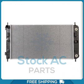NEW Radiator for Chevrolet Malibu - 2004 to 2008 / Pontiac G6 - 2005 to 2009 - Qualy Air