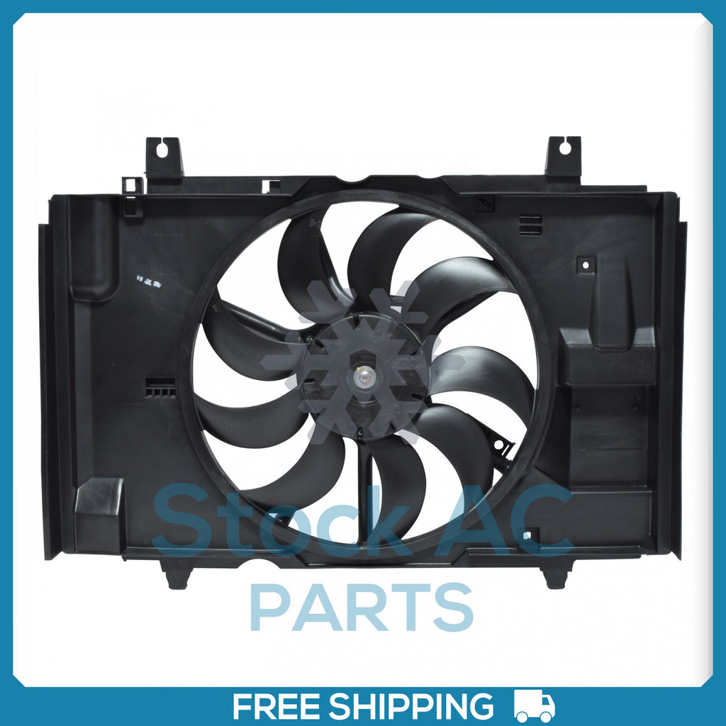 New Radiator-Condenser Fan fits Nissan Cube - 2009 to 2014 - OE# 214811FC0A - Qualy Air