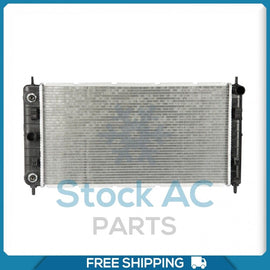 NEW Radiator for Chevrolet Malibu / Pontiac G6 / Saturn Aura - OE# 524995681 QOA - Qualy Air