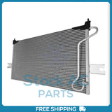 New A/C Condenser for Nissan Frontier, Xterra - 1998 to 2002 - OE# 921103S501