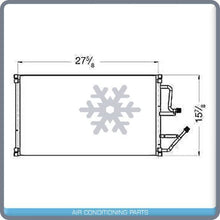 Load image into Gallery viewer, A/C Condenser for GMC / Chevy Blazer, C1500, C2500, C3500, K1500, K2500, K3.. QU - Qualy Air