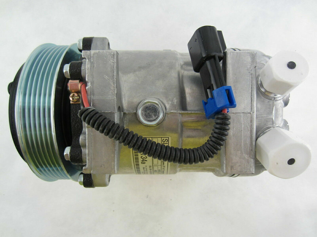 A/C Compressor OEM Sanden SD7H15 fits Case IH / Caterpillar / Mack / Volvo - Qualy Air