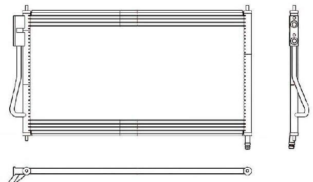 A/C Condenser for Ford Focus QR - Qualy Air