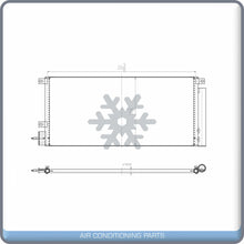 Load image into Gallery viewer, A/C Condenser for Chevrolet Trax / Buick Encore QL - Qualy Air