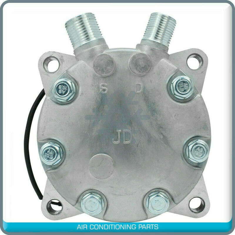 A/C Compressor Fits John Deere 744e Wheel Loader - Ref At136850 - Qualy Air