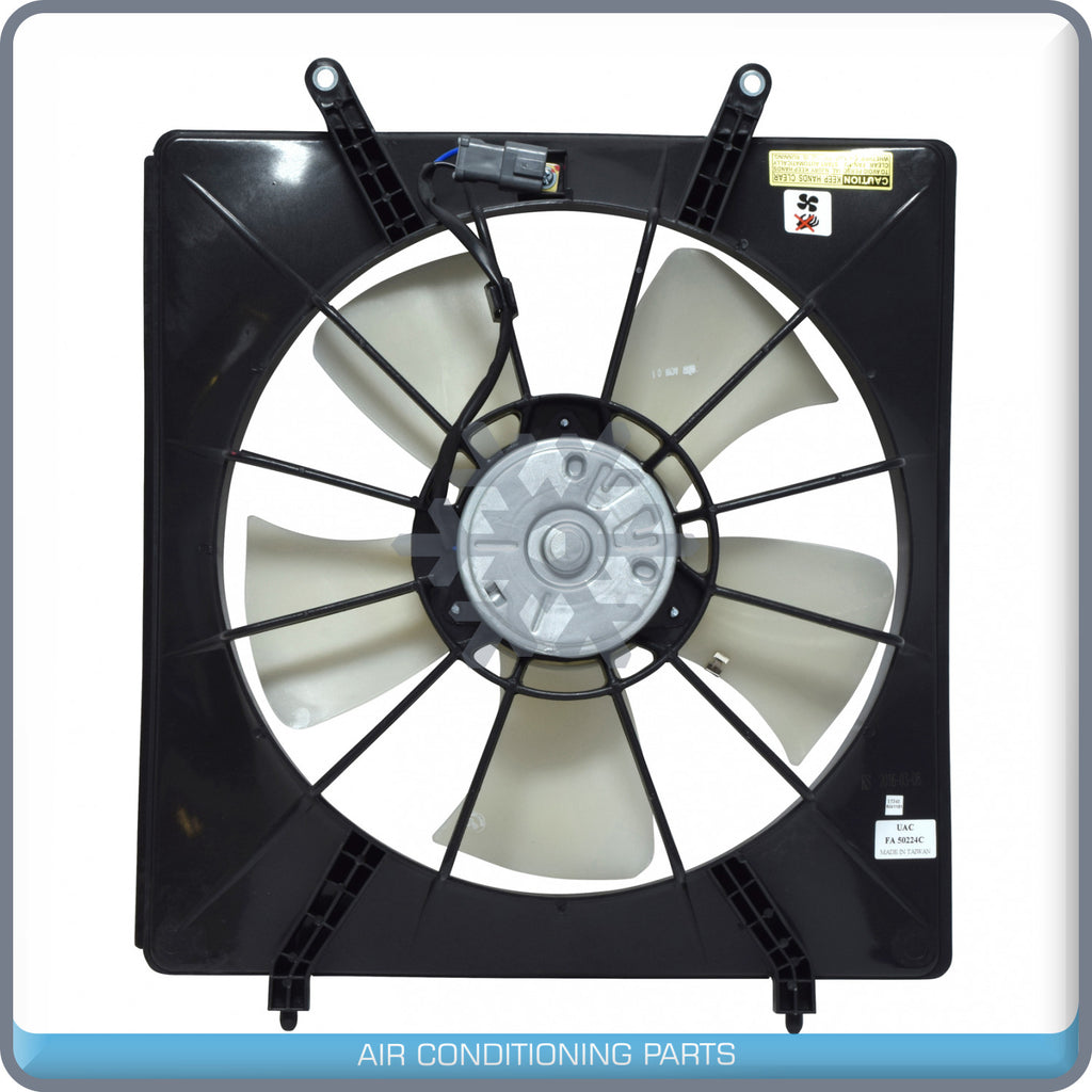 New A/C Radiator-Condenser Fan for Honda Odyssey 1999 to 2004 - OE# 19015P8FA01 - Qualy Air
