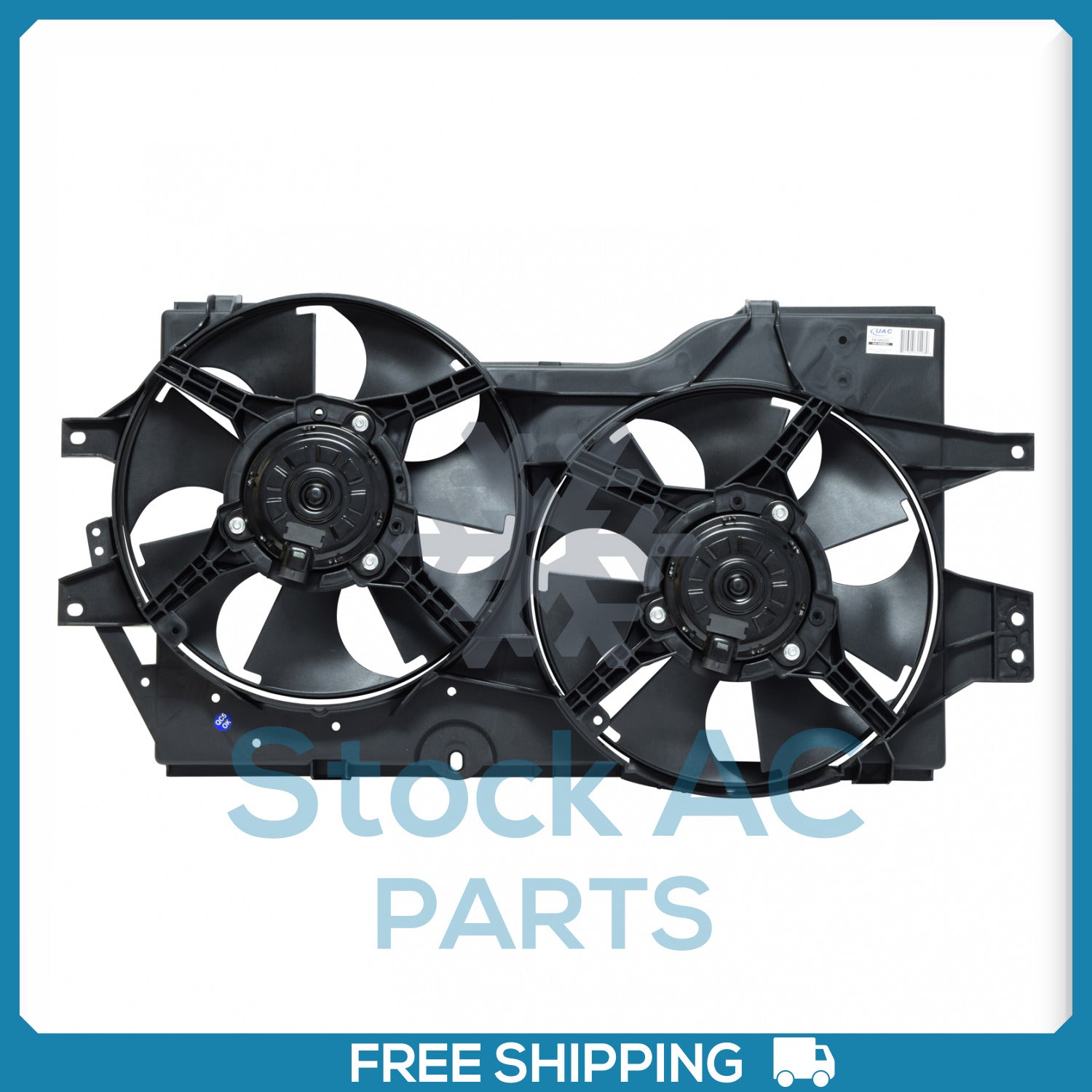 A/C Radiator-Condenser Fan for Chrysler Town & Country / Dodge Caravan, Gr... QU - Qualy Air