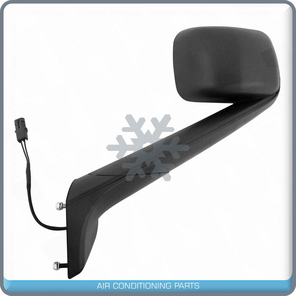 Chrome Hood Mirror Right Passenger Side Assembly fit 18-22 Freightliner Cascadia - Qualy Air