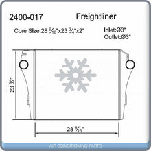 Load image into Gallery viewer, NEW Charge Air Cooler for 08-09 STERLING ACTERRA,08-10 FREIGHTLINER M2 / MO QL - Qualy Air