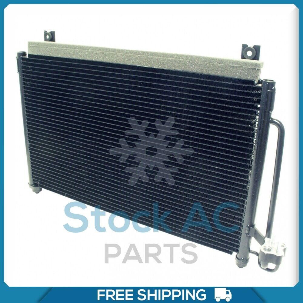 New A/C Condenser for Kia Rio - 2001 to 2002 - OE# 0K30A61480A QU - Qualy Air