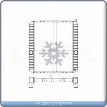 Load image into Gallery viewer, NEW Radiator for 02-07 Int/Navistar 8500, 05-07 Intl/Navistar 3800,4100-4400 QL - Qualy Air