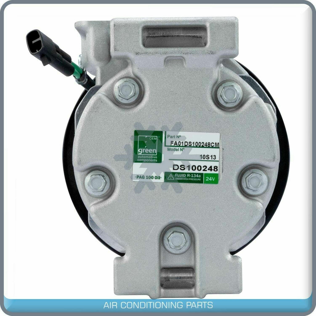 New A/C Compressor fits Hino Ranger Truck / Hitachi 470 - 24V - Qualy Air