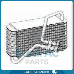 A/C Evaporator for Ford Escort / Mercury Lynx QR
