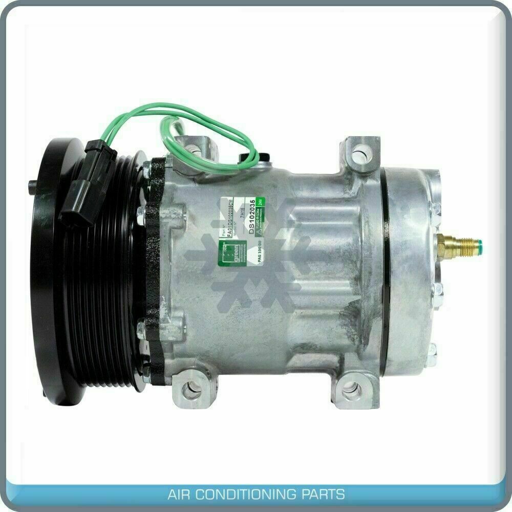 A/C Compressor SD7H15 24V fits Caterpillar 962H - REF 1630872 - Qualy Air