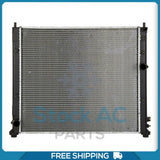 Radiator for Cadillac SRX, STS QOA