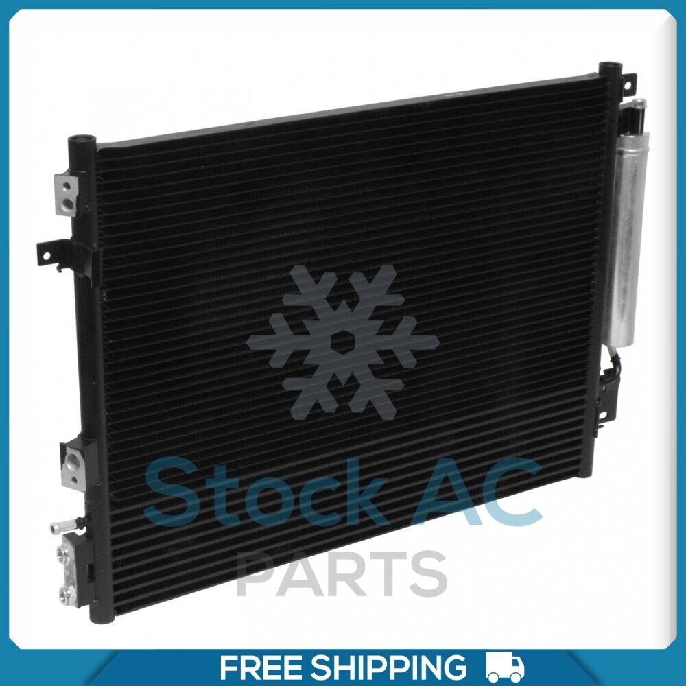 New A/C Condenser for Chrysler 300 / Dodge Challenger, Charger - 2009 to 2021 - Qualy Air