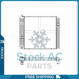 NEW Radiator for INTERNATIONAL 2010 & NEWER DURASTAR 4000 SERIES - QL - Qualy Air