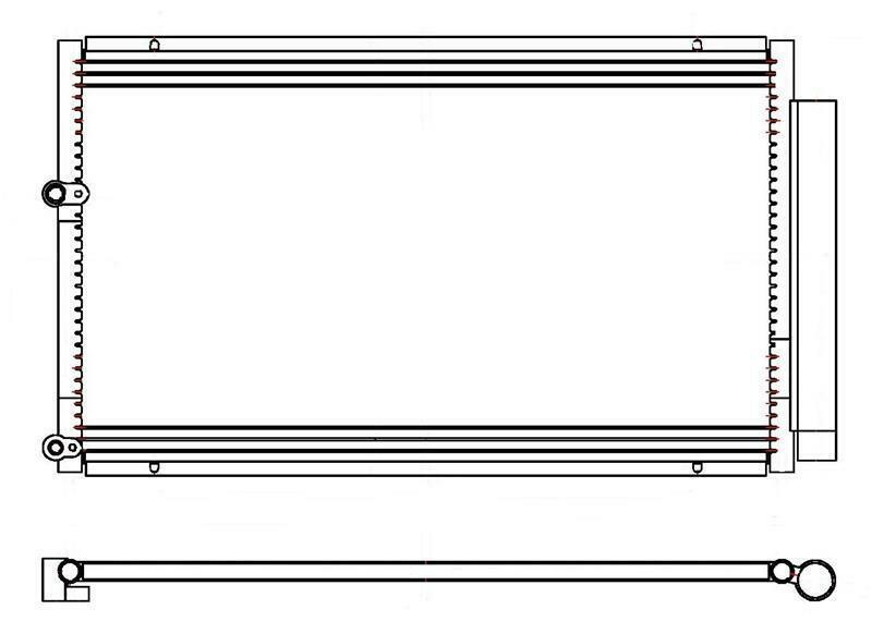 A/C Condenser for Toyota Prius QR - Qualy Air