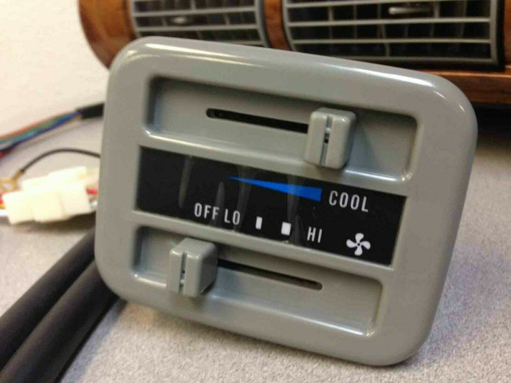 A/C Universal Under Dash Evaporator Assembly Wood - 5 Vents - 12v - Qualy Air