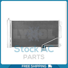 A/C Condenser for Mercedes-Benz SLK55 AMG, CLK55 AMG, C230, C240, C320, CL... QL - Qualy Air
