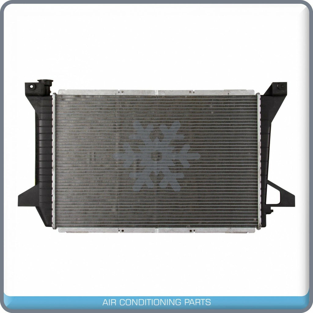 NEW Radiator for Ford F-150, F-250, F-350 1985 to 97 / Ford Bronco 1985 to 92 - Qualy Air