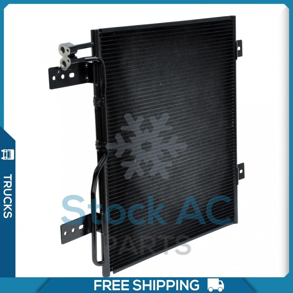 A/C Condenser for Ford F-550 Super Duty, F650, F750 / International 3200, ... QR - Qualy Air