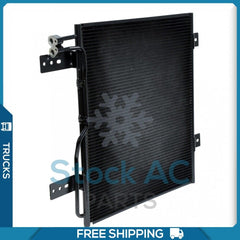 A/C Condenser for Ford F-550 Super Duty, F650, F750 / International 3200, ... QR