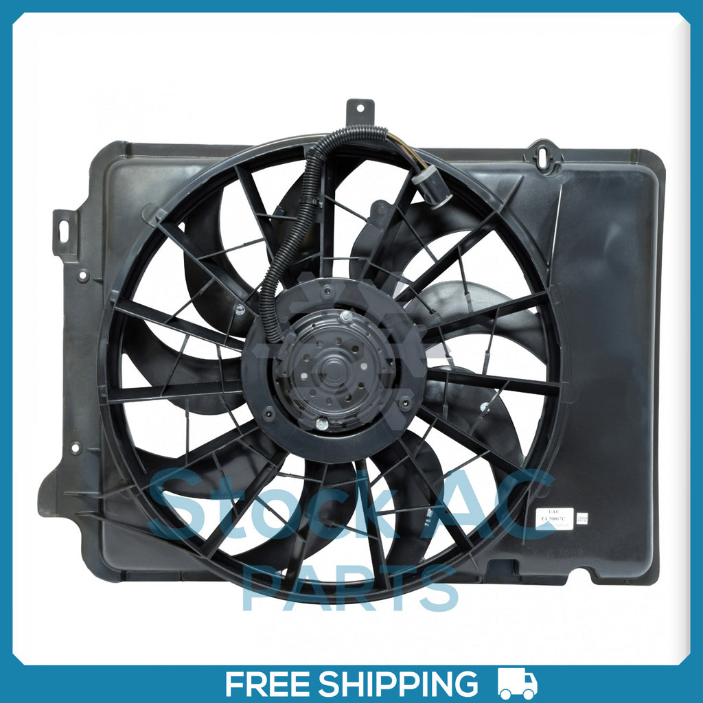 New A/C Radiator-Condenser Fan for Ford Taurus / Lincoln Continental / Mercury.. - Qualy Air