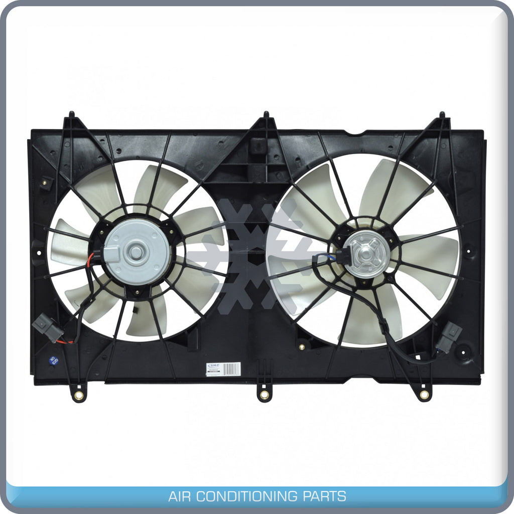 New A/C Radiator-Condenser Fan for Honda Accord - 2003 to 2007 - OE# 19020PND003 - Qualy Air