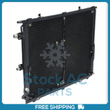 A/C Condenser for Mercedes-Benz 400SE, 400SEL, 500SEC, 500SEL, 500SL, 600S..