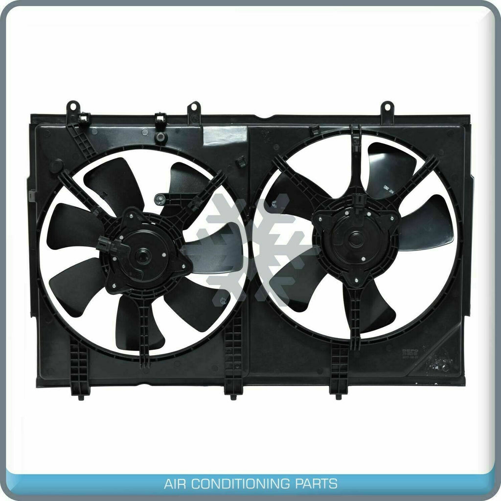 New A/C Radiator-Condenser Fan for Mitsubishi Outlander 2.4L - 2003 to 2006 - Qualy Air