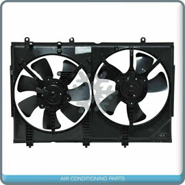 New A/C Radiator-Condenser Fan for Mitsubishi Outlander 2.4L - 2003 to 2006 - Qualy Air
