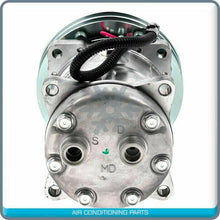 Load image into Gallery viewer, A/C Compressor OEM Sanden SD7H15 fits Case IH / Caterpillar / DEUTZ / Hesst... - Qualy Air
