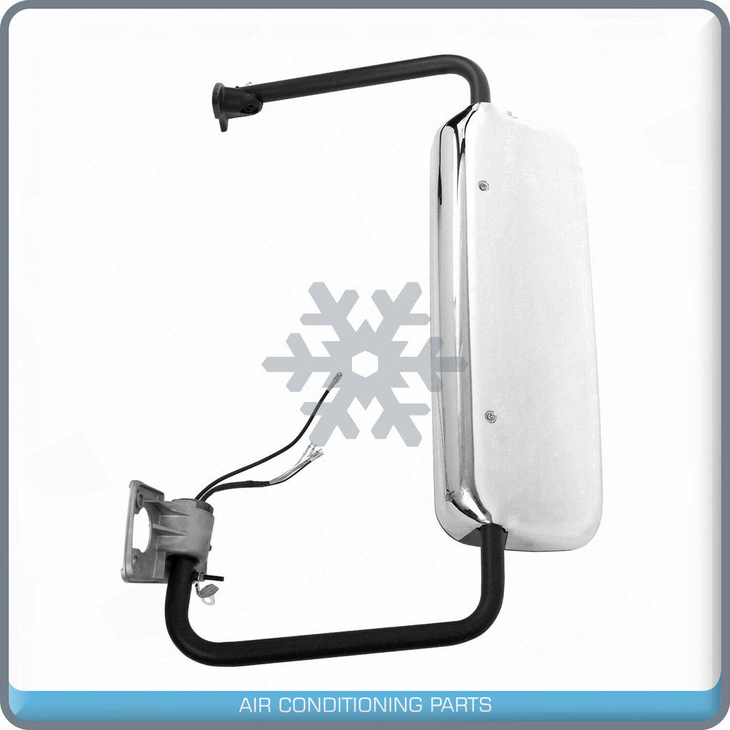 Chrome Side Mirror Driver Left Side fit 02-13 Columbia 01-10 Coronado Century QL - Qualy Air