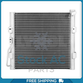 NEW Condenser for Honda Civic, Civic del Sol - 1992 to 1993 - QL - Qualy Air
