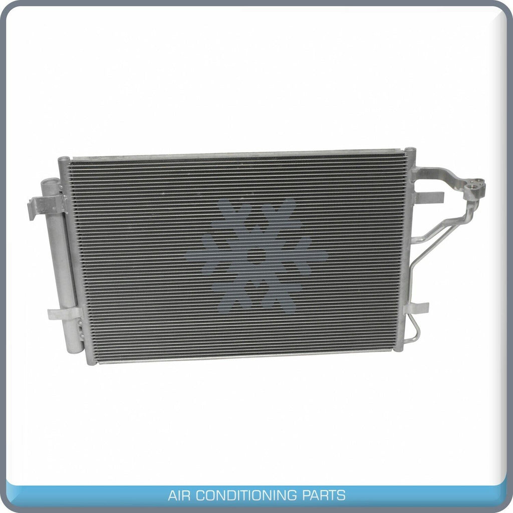 New A/C Condenser + Drier fits Kia Forte, Forte Koup, Forte5 - OE# 976061M101 UQ - Qualy Air